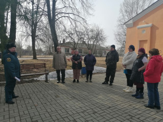 сход граждан в деревне Зимец - фото - 1